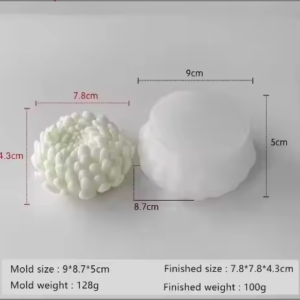 3D Chrysanthemum Flower Silicone Mold Big J- 5004
