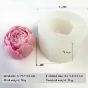 3D Mini Floral Blossom Silicone Mold H-0697